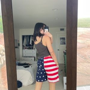 american flag swim trunks